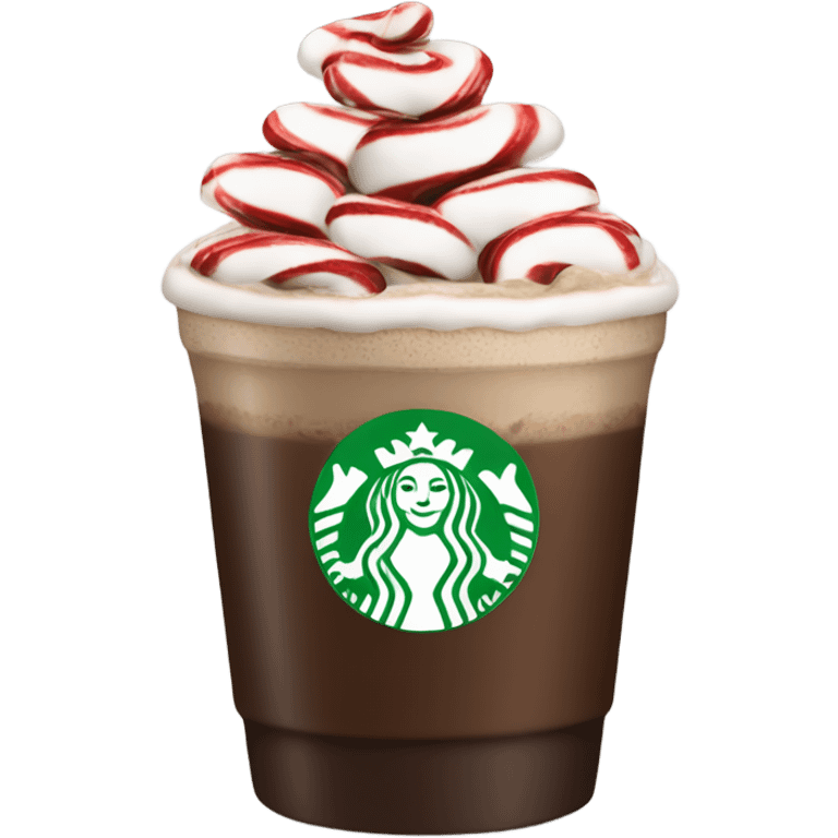 peppermint mocha drink  emoji