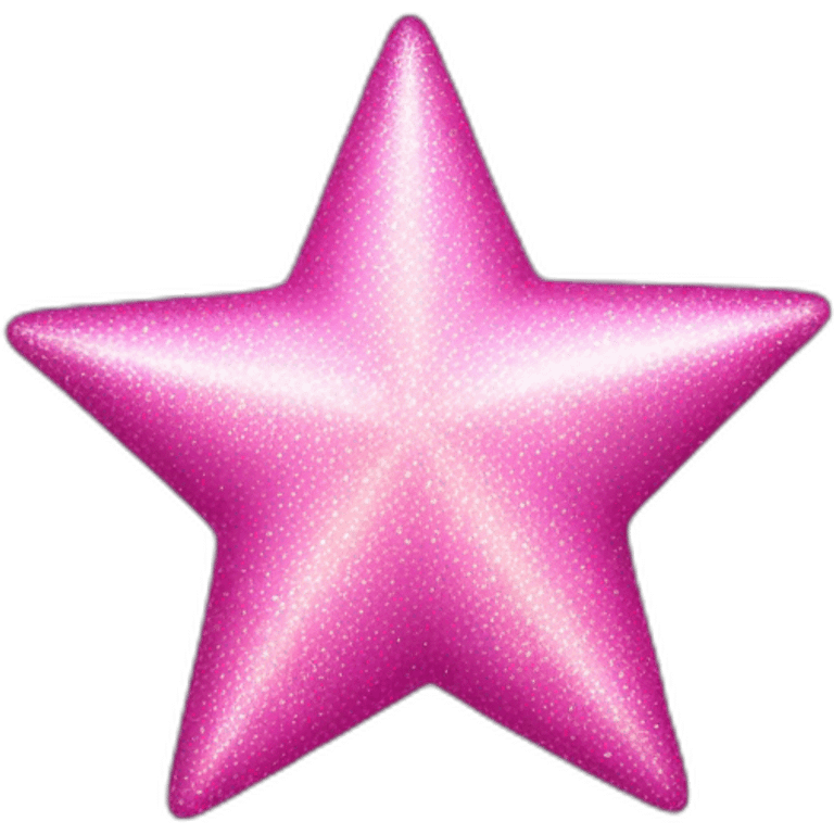 pink star sparkle emoji