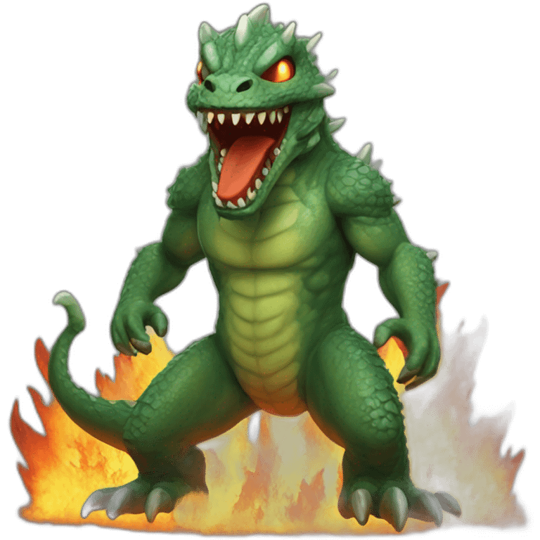 fire kaiju emoji