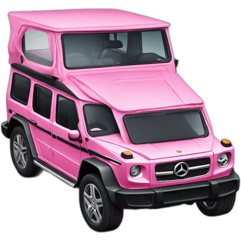 Pink g wagon emoji