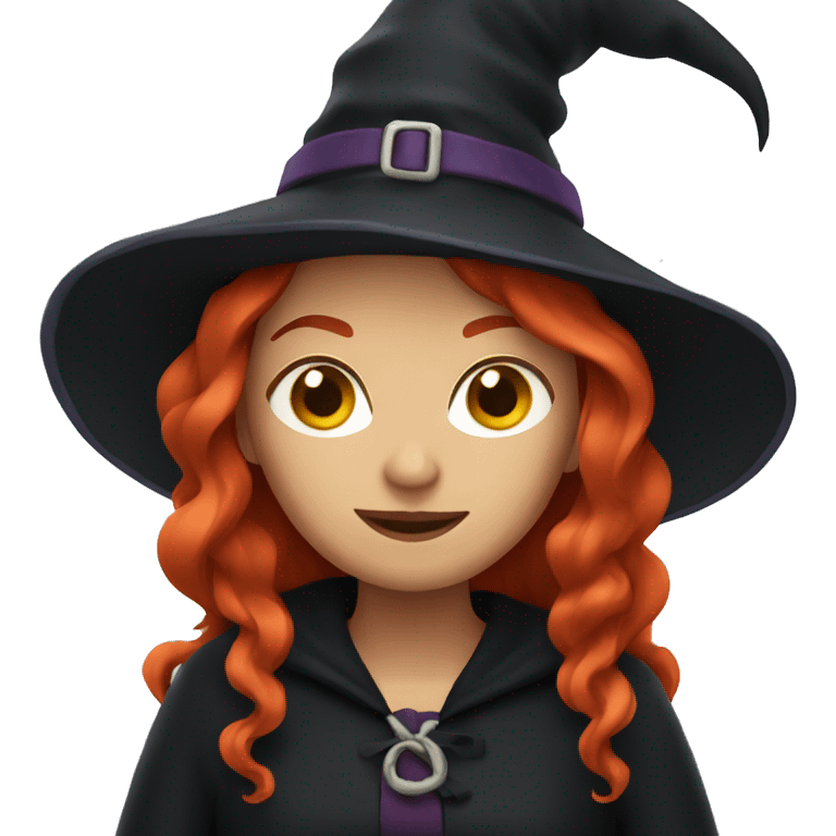 witch with red hair emoji