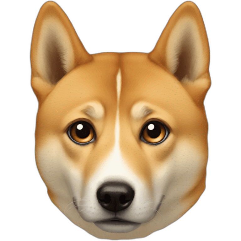 eye with doge in middle emoji