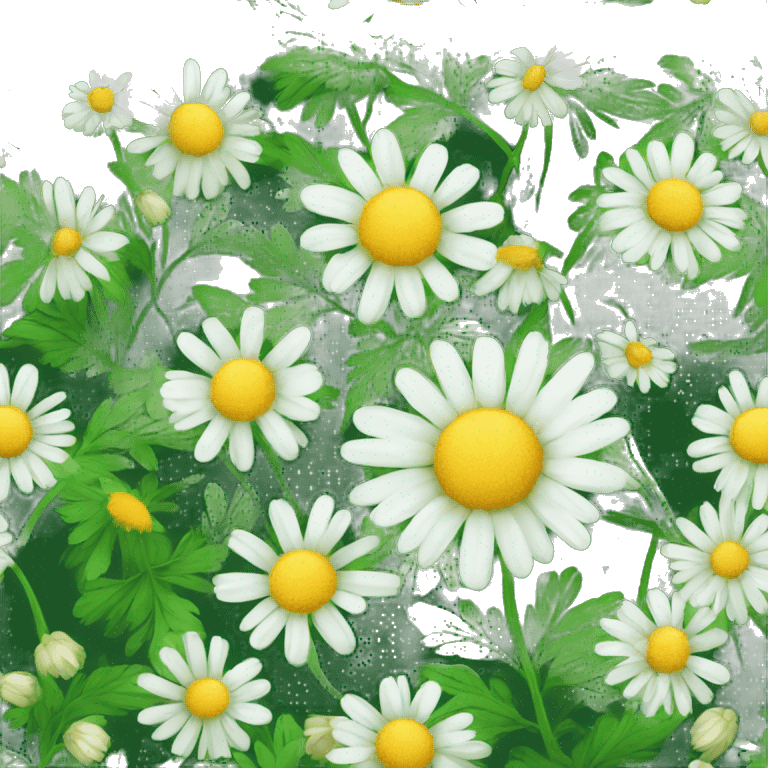 CHAMOMILE with leaf emoji