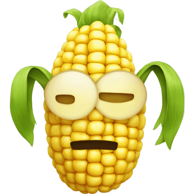 cakw with corn  emoji