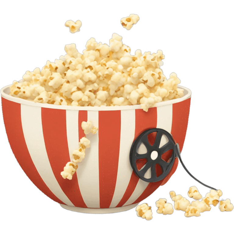 Movie and Popcorn emoji