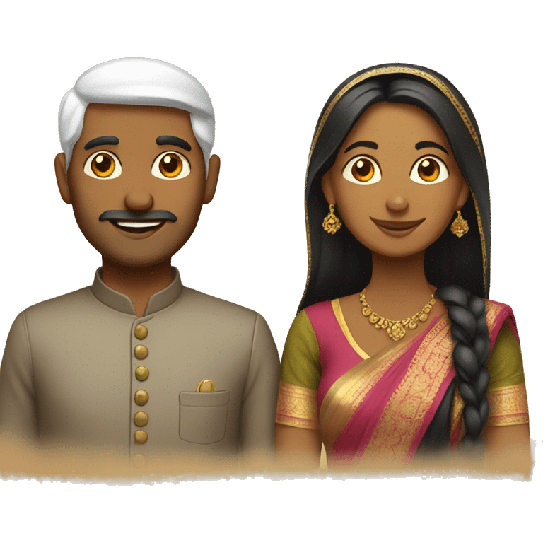 india  husband and wife  emoji