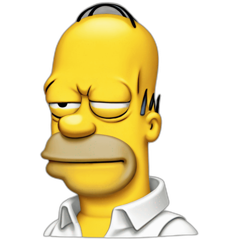 Homer simpson emoji