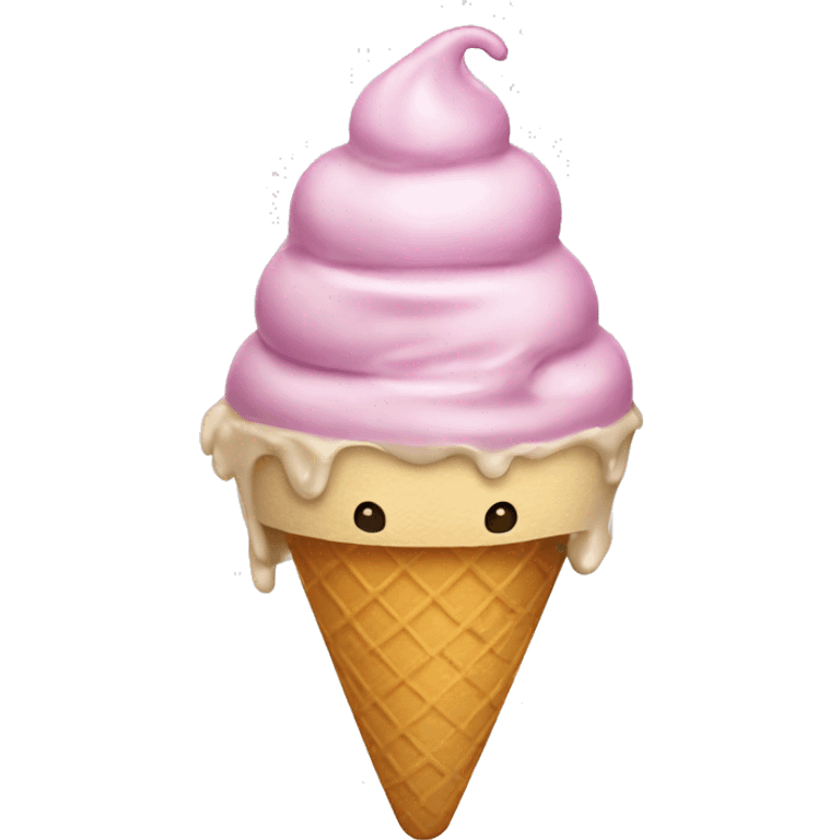 Ice cream emoji