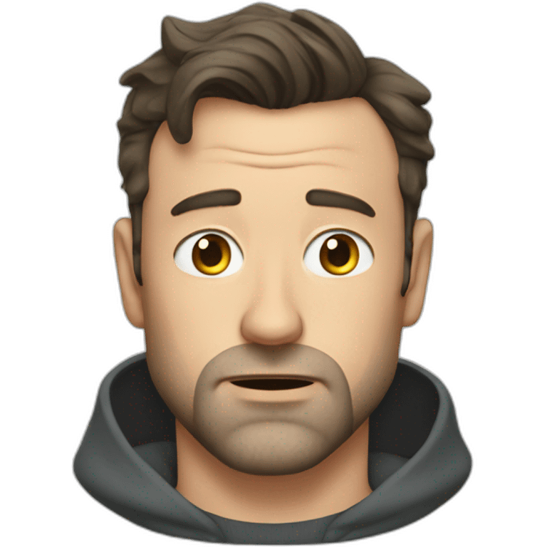 ben affleck tears streaming down his face emoji