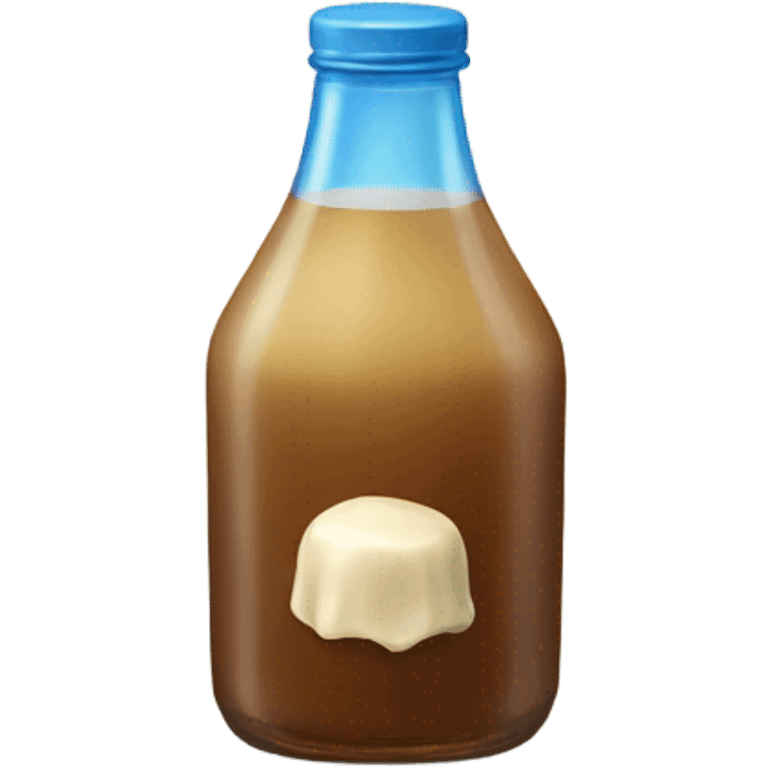 Vanilla bottle plain emoji