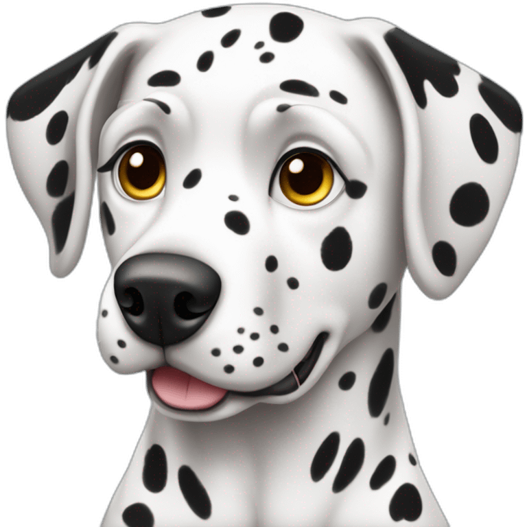 Dalmatian dog show Champion emoji