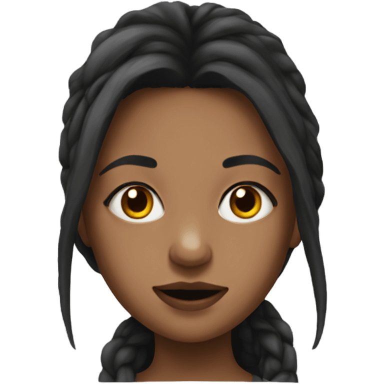 realistic portrait of a girl emoji