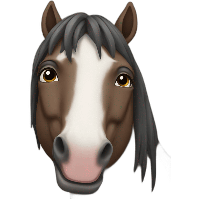 Horse-man emoji