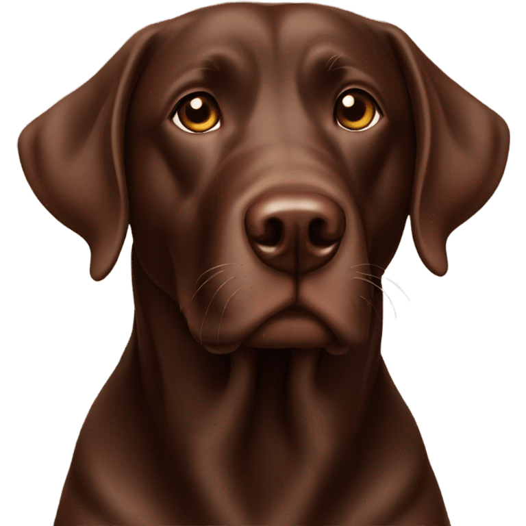 chocolate lab emoji