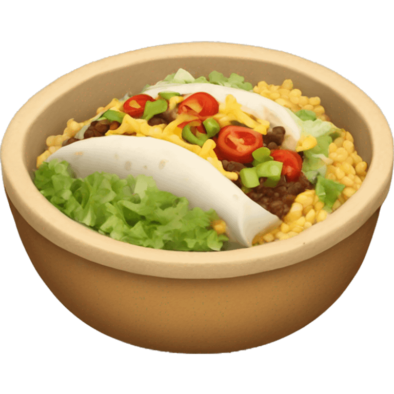 burrito bowl emoji