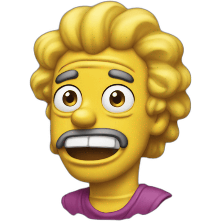 Super funny Omer simpson emoji