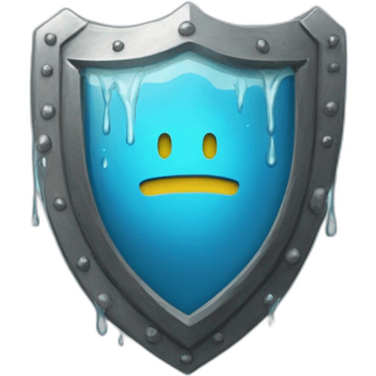 SHIELD THAT IS WET emoji