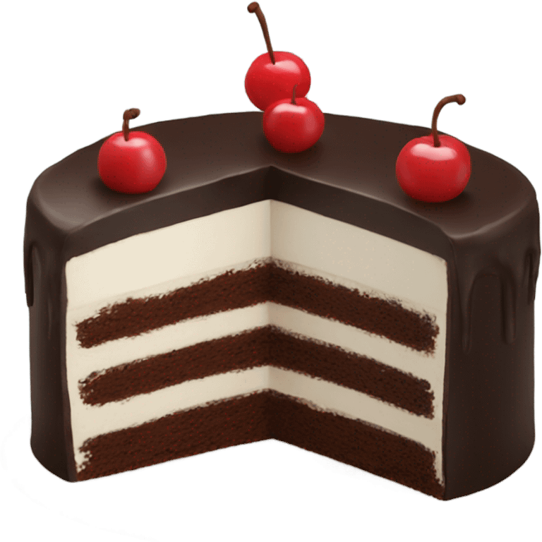 black forest cake emoji