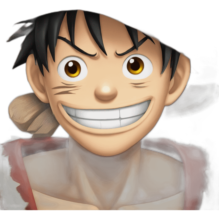 Monkey d luffy emoji