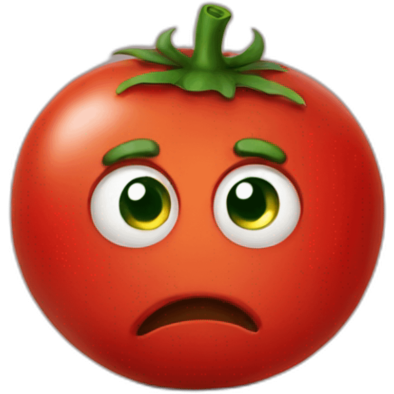 Sad Tomato emoji