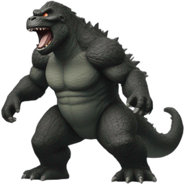 godzilla kong emoji