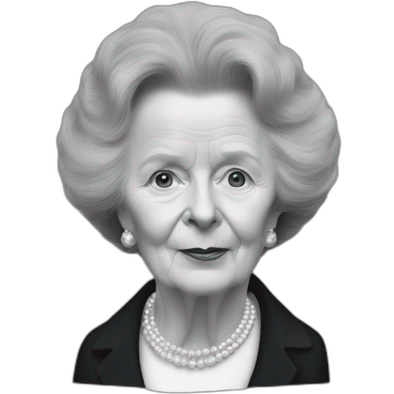 Golliwog Margaret thatcher emoji