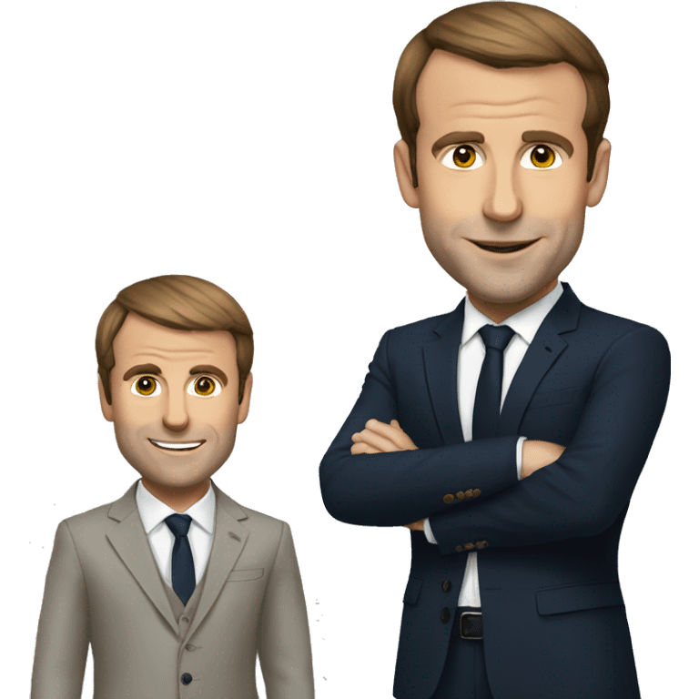 Macron en habaya  emoji