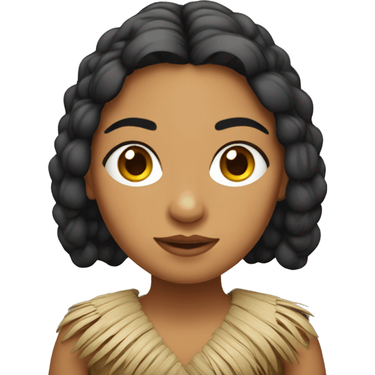 Maori woman emoji