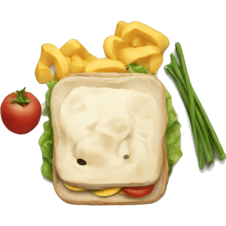 lunch emoji