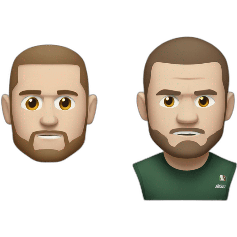 Khabib vs mcgregor emoji