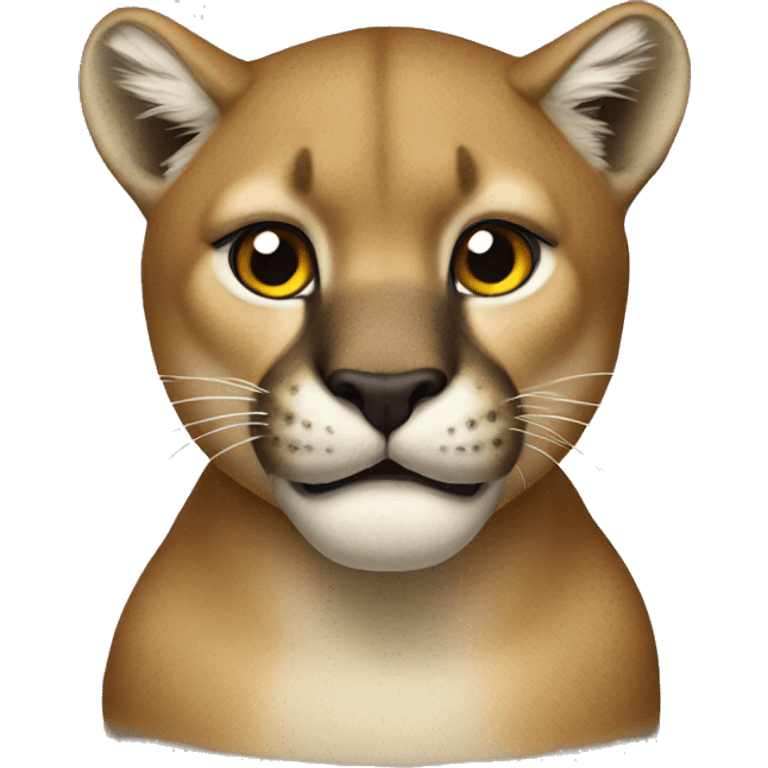 Mountain lion  emoji