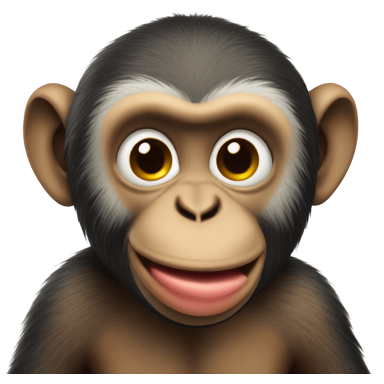 monkey with tounge out emoji