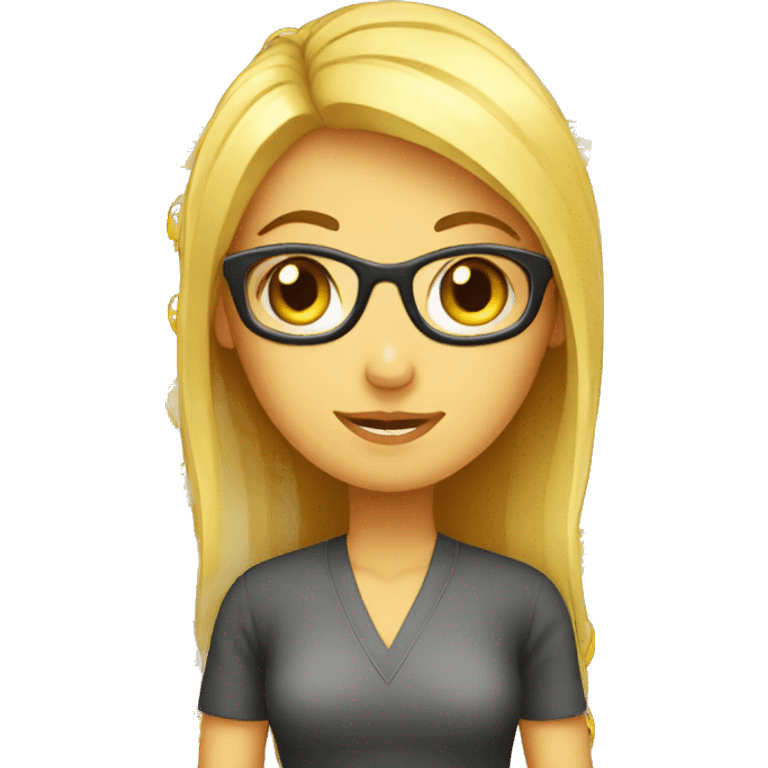 coding girl project management emoji