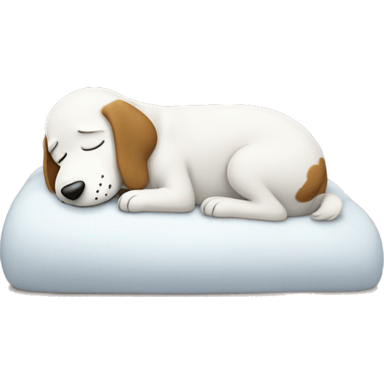 sleeping snoopy emoji