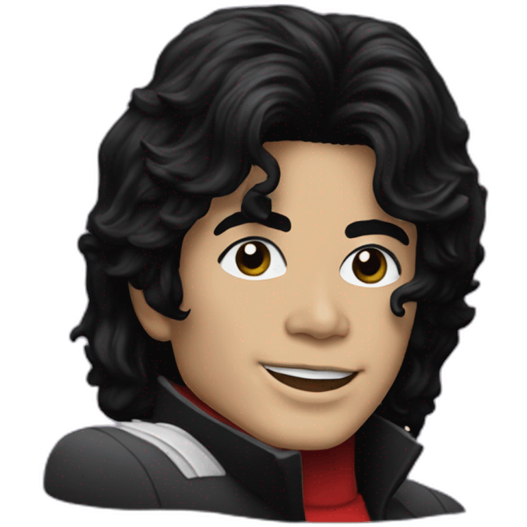 Michael Jackson in the space emoji