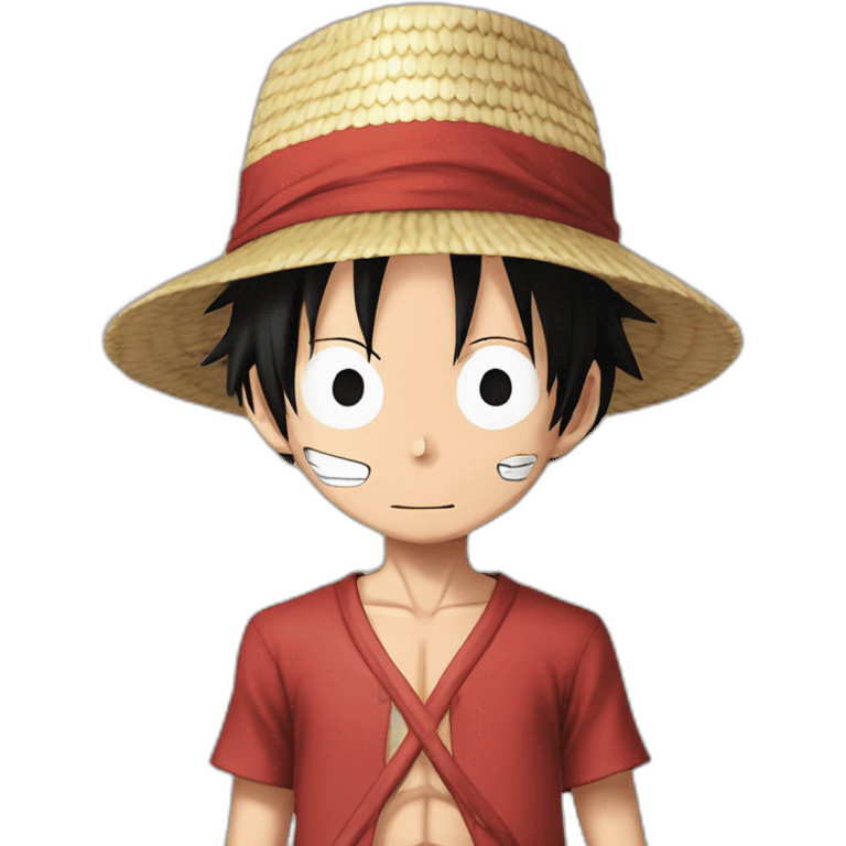 monkey d luffy vs akaino emoji