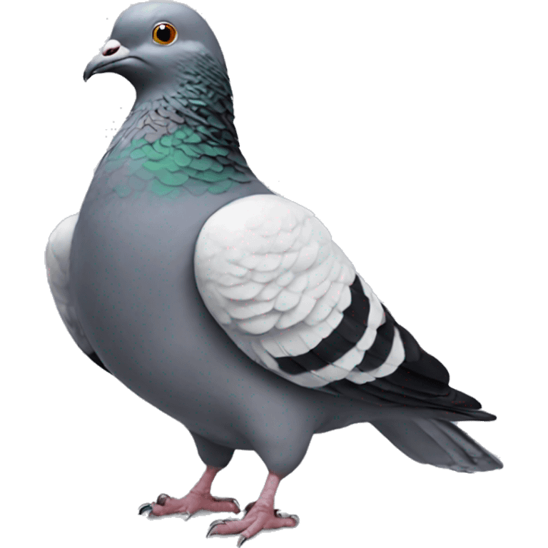 pigeon with human thumbs up emoji