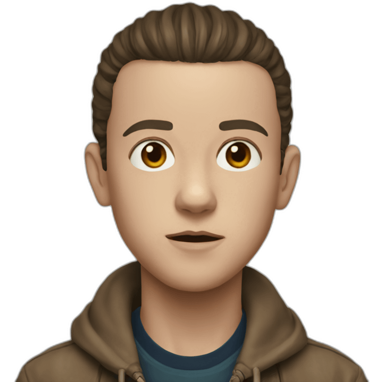 eleven from stranger things emoji