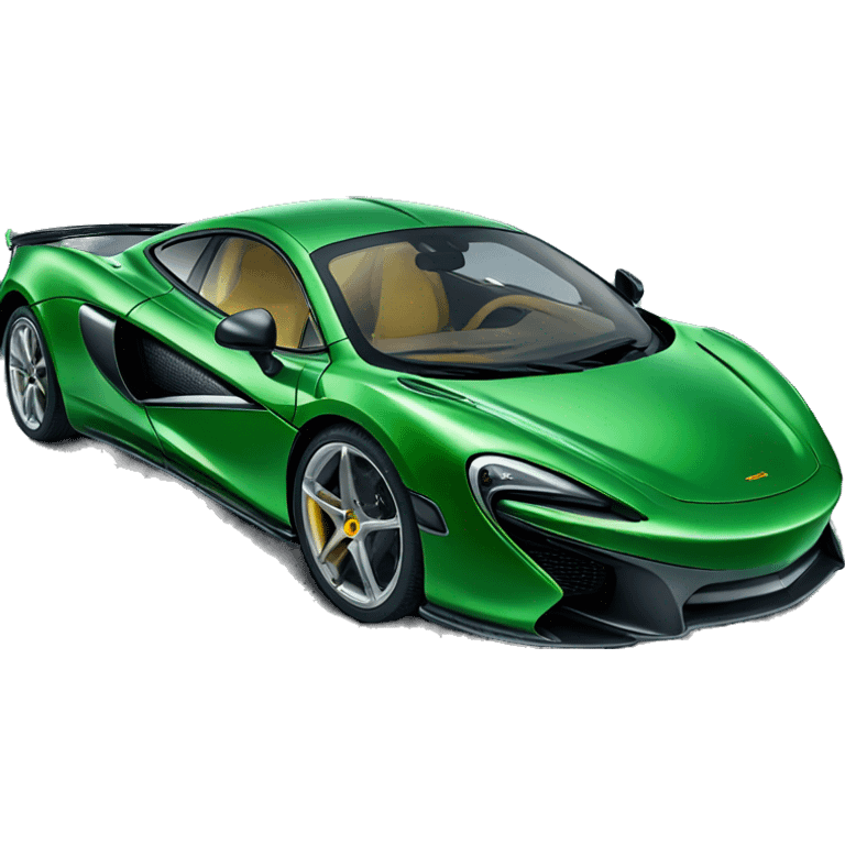 Green McLaren Artura emoji