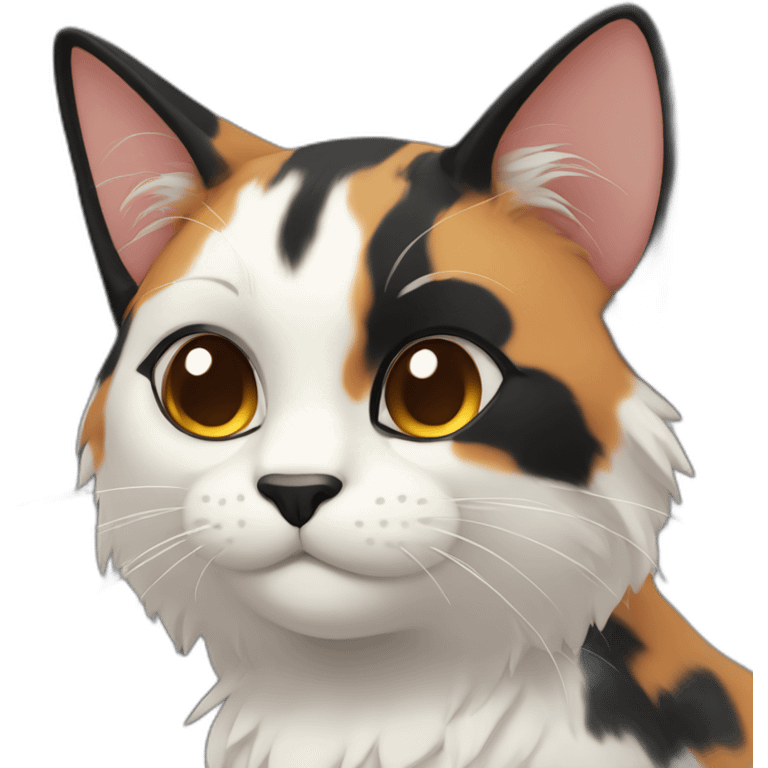 kemono calico cat emoji