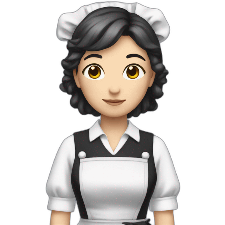 maid outfit amongus emoji