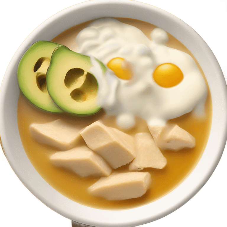 Plato de Sopa de ajiaco emoji