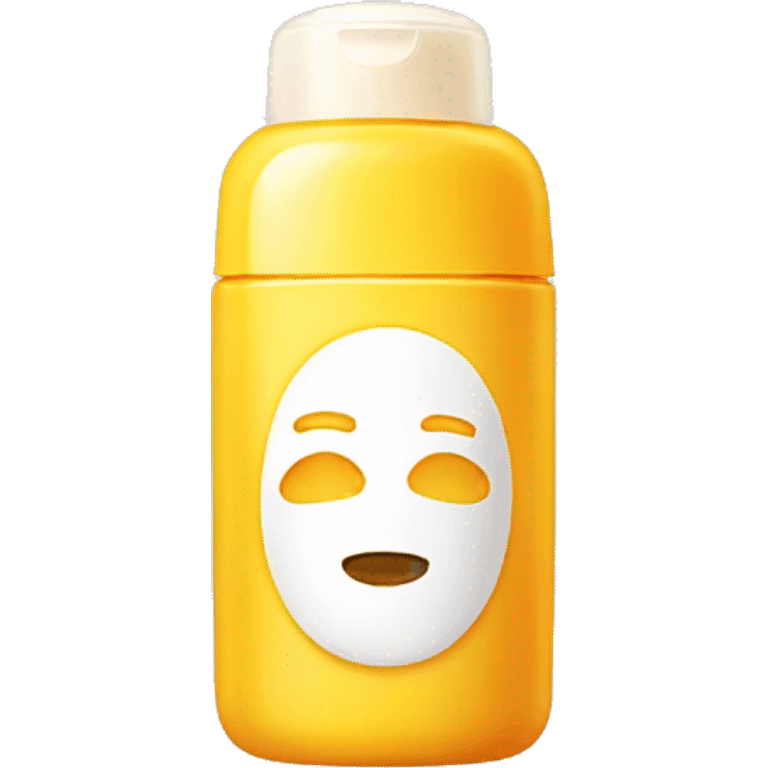 little facial sunscreen bottle emoji