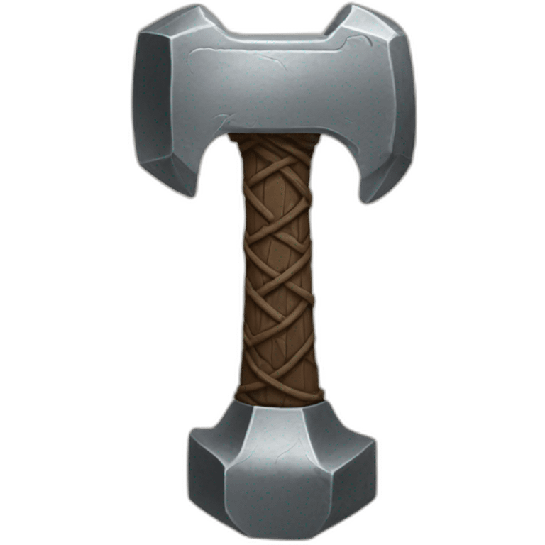 Thor’s hammer emoji