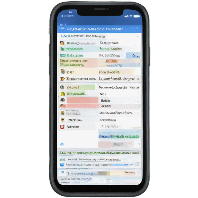 documents inside of a phone emoji