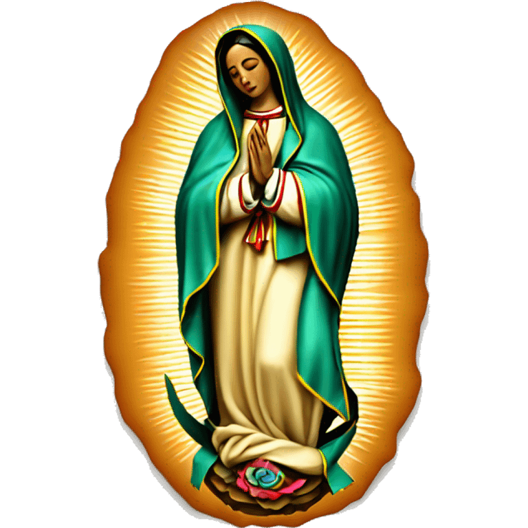 Our Lady of Guadalupe with unborn children emoji