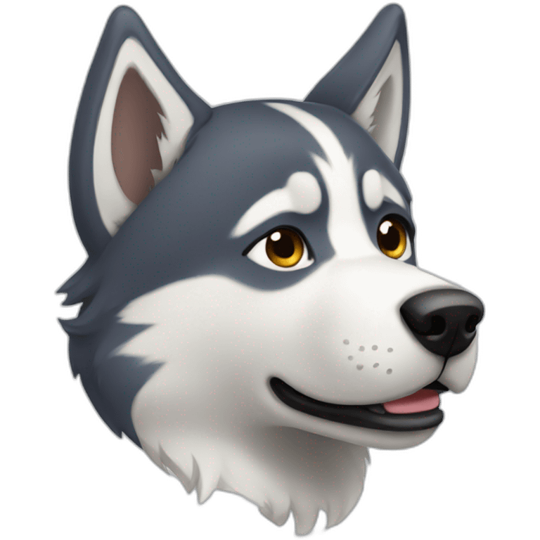 Husky emoji