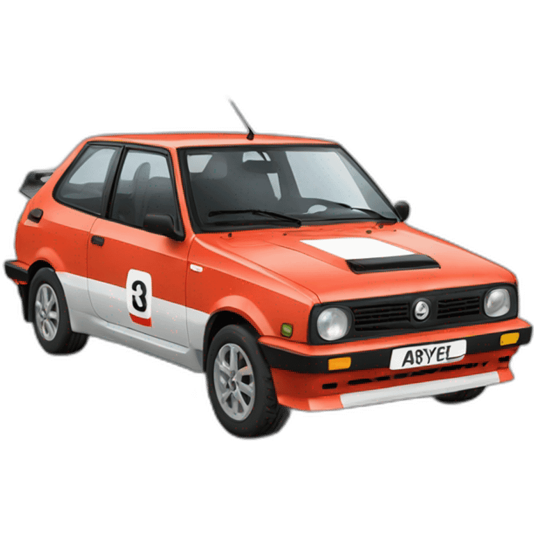 Rallye cars emoji