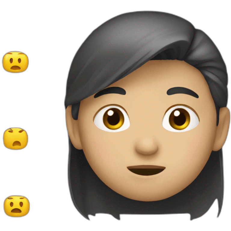 hiding-the-chinese emoji