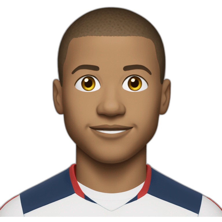 Kilian Mbappe emoji